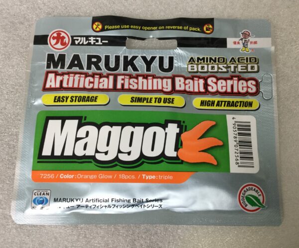 Marukyu  Maggot aminoacid boosted 7256 ORANGE GLOW  18stuks